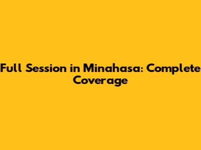 Full Session in Minahasa: Complete Coverage